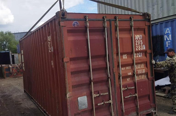 Продаем морской контейнер 20 футов б/у на терминале в Улан-Удэ !✨✨✨
